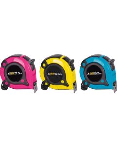 เครื่องวัดระยะอัจฉริยะแบบนูน Smart Gear 19-5.5 เมตร พร้อมมาตราส่วนเทียบเท่าหน่วยชากุ มีให้เลือก 3 สี