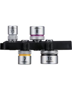 TD-BS24 ชุดไขควงบล็อกด้ามฟรี Fine Mini (4 Sockets)