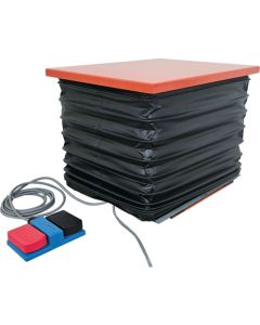 โต๊ะยกน้ำหนัก 50 กก. (มอเตอร์ไฟฟ้าแบบ B-screw 100V) พร้อมท่อลม 370 x 470 มม.