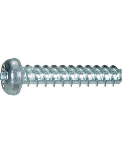 สกรูหัวแบนแรงบิดต่ำ ชนิด P สีขาวไตรวาเลนต์ ขนาด M4 x 14 (50 ชิ้น)