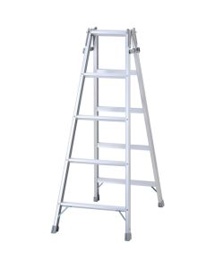 บันไดอลูมิเนียม/บันไดพับได้ น้ำหนักเบา แบบ RC 5 ขั้น (10942)
