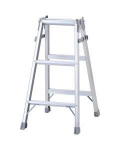 บันไดอลูมิเนียม/บันไดพับได้ น้ำหนักเบา แบบ RC 3 ขั้น (10940)