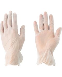 การ์ดป้องกัน ถุงมือพลาสติก ไซส์ L (รวม 100 ชิ้น)