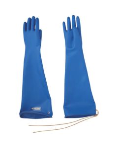 F-TELON Gloves (Strong Acid (Hydrofluoric Acid, Aqua Regia, etc.) Resistant Gloves) For Women Long B-22L 1 Pair