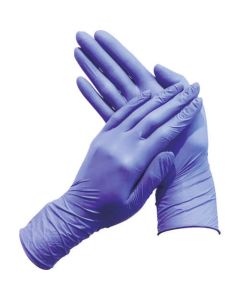 ProtechGuard Royal Blue Nitrile Gloves
