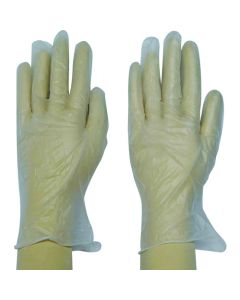PVC Disposable Gloves  กล่องละ 100 แผ่น