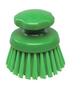 BurrCutePlus-Round Hand Scrub Bursh soht green 1เส้น