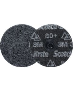 แผ่นขัดโลหะ Scotch-Brite™ Precision HD SC TS แบบหยาบพิเศษ เบอร์ 80+ ขนาด 100 มม.