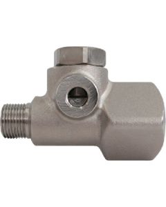 อะแดปเตอร์เป่าล้าง เหล็ก ยางไนไตรล์ (NBR) ขนาดสกรูยึด R3/8 x Rc3/8 (67077)