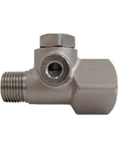 อะแดปเตอร์เป่าล้าง เหล็ก ยางไนไตรล์ (NBR) ขนาดสกรูยึด R1/2 x Rc1/2 (67086)