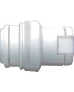 ข้อต่อเซมิคอนชนิด ScAL ผลิตจากโพลีเตตระฟลูออโรเอทิลีน (PTFE), เพอร์ฟลูออโร (P), (ซ็อกเก็ตสำหรับการติดตั้งแบบเกลียวตัวผู้) ด้านคู่ Rc 1/2 นิ้ว (43575)