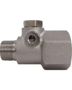 อะแดปเตอร์เป่าล้าง เหล็ก ยางไนไตรล์ (NBR) ขนาดสกรูยึด R3/4 x Rc3/4 (67095)