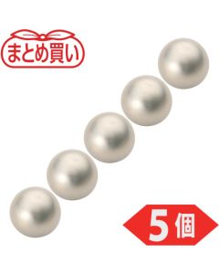 แม่เหล็กนีโอไดเมียมทรงกลม เส้นผ่านศูนย์กลางภายนอก 5 มม. สีเงิน บรรจุ 5 ชิ้น