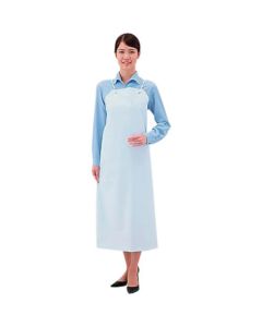 ผ้ากันเปื้อนสีขาว (ไวนิล)