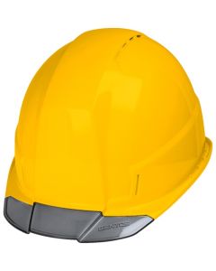 หมวกเซฟตี้ GRIT AIR+ พร้อมรูระบายอากาศ Yellow