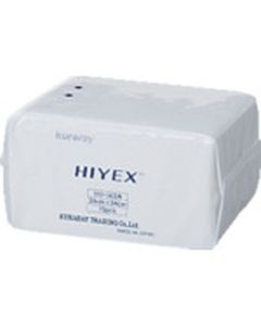 ผ้าเช็ดทำความสะอาดแบบไม่ทอ เส้นใยละเอียดพิเศษ Hi-X ขนาด 33 ซม. x 34 ซม. บรรจุ 75 แผ่น x 16 ถุง = 1200 แผ่น