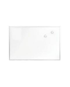 กระดานไวท์บอร์ดแม่เหล็กขอบเงิน 60 x 90 ซม. ONE