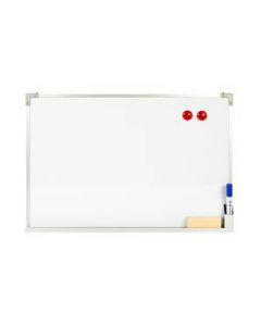 กระดานไวท์บอร์ดแม่เหล็กขอบอลูมิเนียม 120 x 180 ซม. ONE