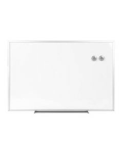 กระดานไวท์บอร์ดแม่เหล็กขอบเงิน 30 x 40 ซม. ONE