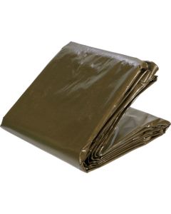 แผ่นผ้าสีเขียวมะกอกที่เป็นมิตรต่อสิ่งแวดล้อม หมายเลข 3000 ขนาด 7.2 x 7.2 เมตร สามารถสะพายไหล่ได้ ทำให้มือทั้งสองข้างว่าง
