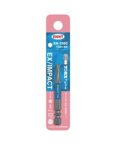 ดอกสว่านบิด EX/IMPACT TORX สี (เดี่ยว) T20 x 65 มม. ช่องสอด 9 มม. และ 13 มม.