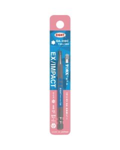 ดอกสว่านบิด EX/IMPACT TORX สี (เดี่ยว) T20 x 100 มม. ช่องสอด 9 มม. และ 13 มม.