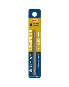 ดอกสว่านบิด EX/IMPACT Hex Bit ขนาด 5 มม. x 100 มม. ช่องสอด 9 มม.