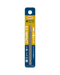 ดอกสว่านบิด EX/IMPACT Hex Bit ขนาด 4 มม. x 100 มม. ช่องสอด 9 มม.