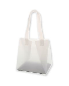 ถุงผ้าโพลีเอทิลีน, ถุงใส่ของตกแต่ง, รหัสสินค้า 05 WSS, สีธรรมชาติ, พร้อมป้ายราคา