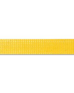เทปอ่อนแบบนูน ขนาด 9 x 400 มม. เบอร์ 8 สีเหลือง