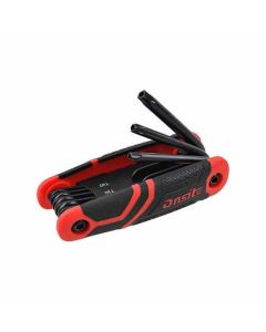 กุญแจแทมเปอร์ TORX พับได้ 8 ชิ้น 702636