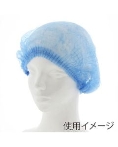 หมวกทรงจีบ ทรงแท่ง สีน้ำเงิน