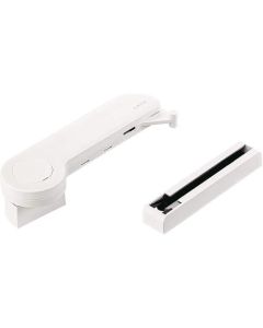 (270057958) LDD-K-WT Rapcon อุปกรณ์ลดแรงกระแทกประตู แบบติดตั้งบนพื้นผิว ขอบประตู