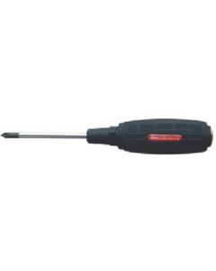 7030 ไขควงแกนทะลุ ปากแบน SLit Screwdriver ปากแฉก PH1 x 75mm