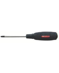 7030 ไขควงแกนทะลุ ปากแบน SLit Screwdriver ปากแฉก PH2 x 100mm