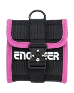 กระเป๋าใส่เครื่องมือ สีชมพูและสีดำ ขนาด กว้าง 120 x ลึก 113 x สูง 40