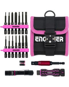 My Kit Pink & Black ชุด 19 ชิ้น + No. 0-3, -3-5.5mm, หกเหลี่ยมกว้าง 0.89, 1.5, 2, 2.5, 3, 4, 5mm