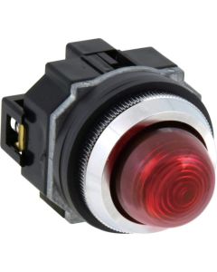 ไฟแสดงสถานะ φ30 สีแดง AC200/220V