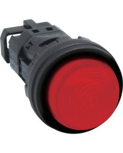 ไฟแสดงสถานะทรงกลม Φ22 สีแดง AC100/110