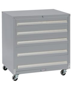 รถเข็นตู้ ขนาด 820 x 535 x สูง 850 มม. สีเทาเย็น