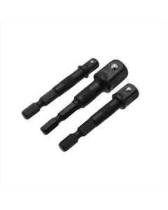 ชุดอะแดปเตอร์แปลงหัวซ็อกเก็ต 1/4 นิ้ว (3 ชิ้น)