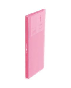 Card holder-Hictus (transparent) red