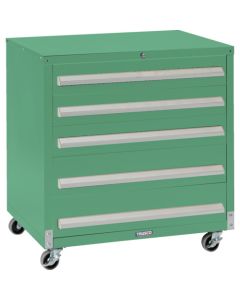 รถเข็นตู้เก็บของ ขนาด 820 x 535 x สูง 850 มม. สีเขียว Young Green