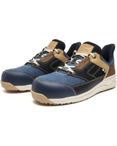 รองเท้าผ้าใบป้องกัน ALMIGHTY LSII11L DENIM: สีน้ำเงินควันบุหรี่ x สีคราม 255