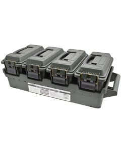 กล่องพลาสติกขนาด 3.6 ลิตร พร้อมถาด สีเขียวมะกอก (แพ็คละ 4 ชิ้น)