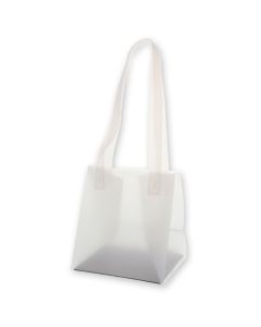 ถุงผ้าโพลีเอทิลีน, ถุง Poly Charm Bag, รหัส 05 W3S, สีธรรมชาติ, พร้อมป้ายราคา