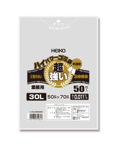 ถุงขยะโปร่งแสงกำลังสูง ขนาด 30 ลิตร เบอร์ 011 (3 ชั้น)