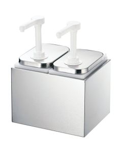 เครื่องจ่ายซอสแบบกดปั๊ม ขนาด 2 ลิตร x 2 ชิ้น รหัสสินค้า 606302