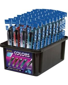 มีดคัตเตอร์ (สีพิเศษรุ่นลิมิเต็ด) ชุดบรรจุ COLORS2025EX จำนวน 40 ชิ้น (4 สี x 10 ชิ้น x 1 แบบ (ล็อคอัตโนมัติ))