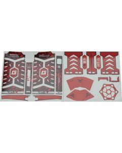 ชิ้นส่วนเสริม: สติกเกอร์หุ้มตกแต่งสำหรับ Hayate (HYT-SL) สีแดงเบิร์สต์